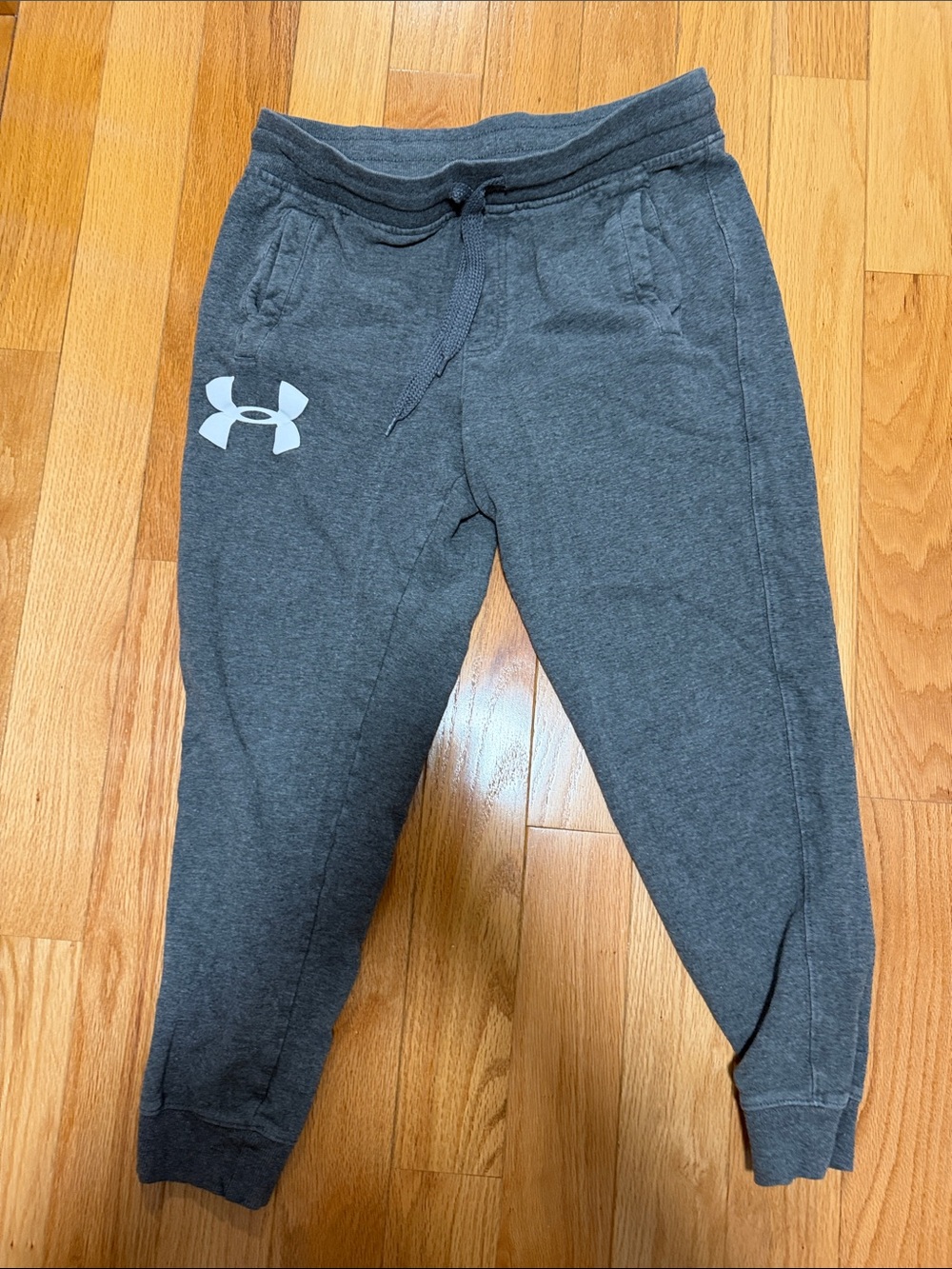 Under Armour Men’s Charcoal Gray Logo Joggers